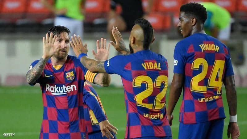 اليوم برشلونه يواجهه نابولى الايطالى لعوده الثقة بدورى أبطال أوروبا