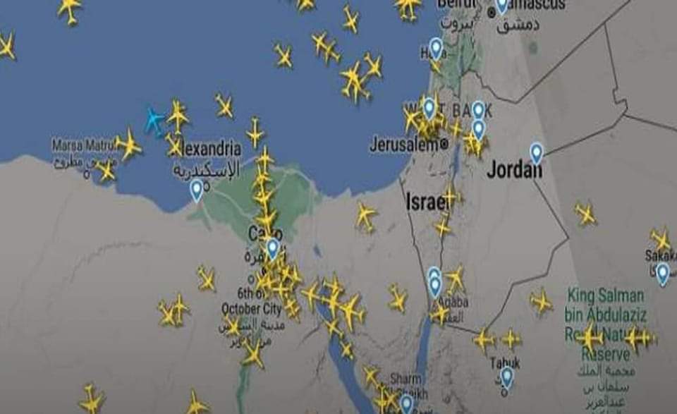 قمة المناخ.. حركة الطيران تغطى سماء مصر