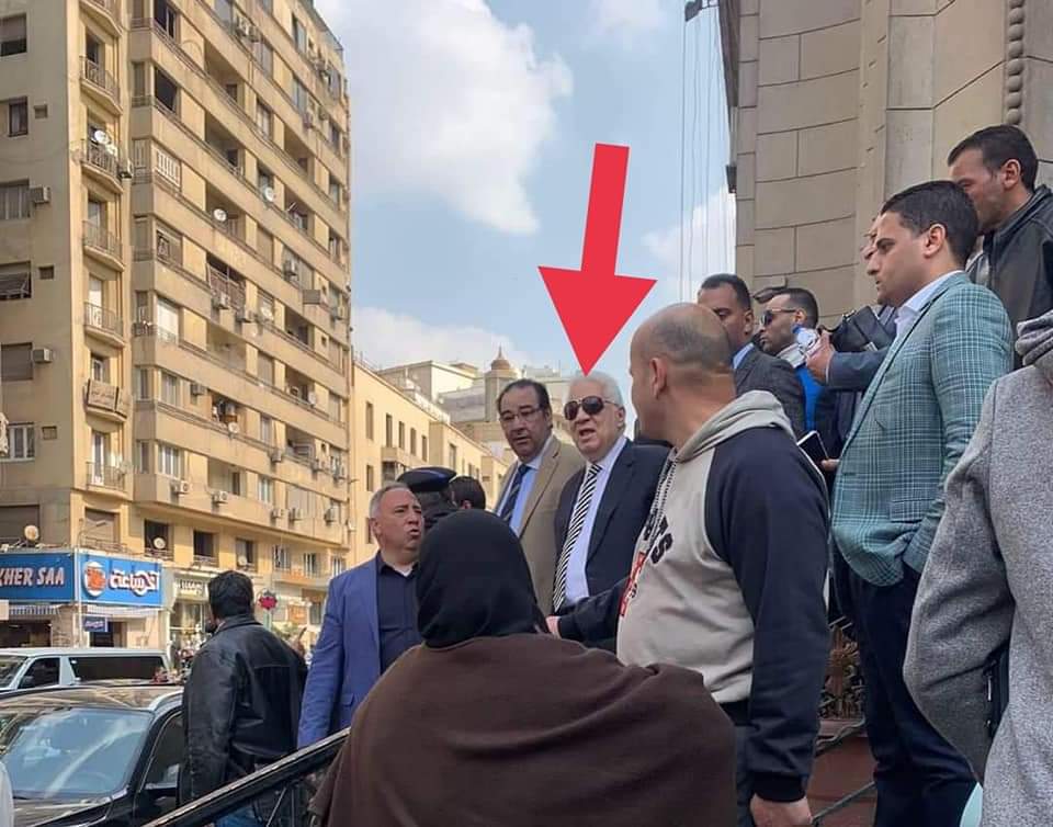 حبس مرتضى منصور شهر وسنه مع إيقاف التنفيذ