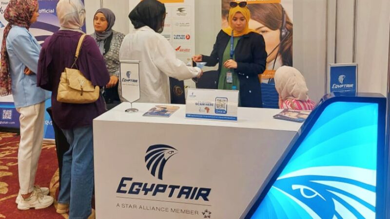 أكاديمية مصر للطيران للتدريب تشارك في معرض التعليم العالى EduHub Expo