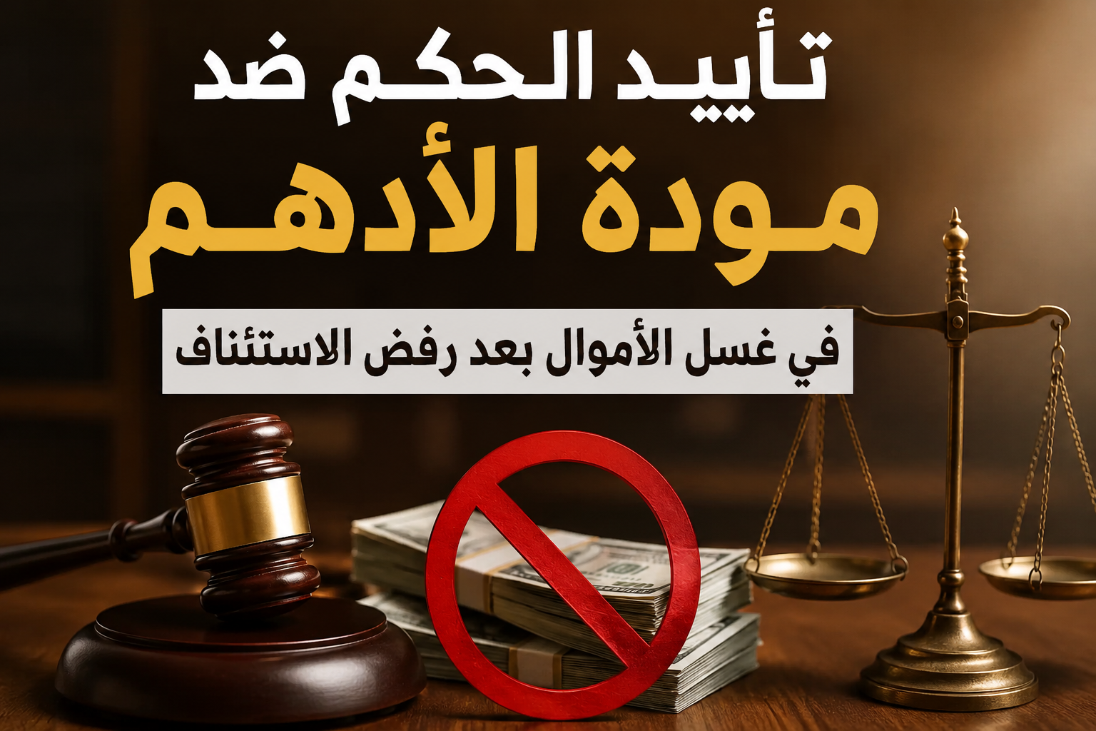 تأييد الحكم ضد مودة الأدهم في غسل الأموال بعد رفض الاستئناف