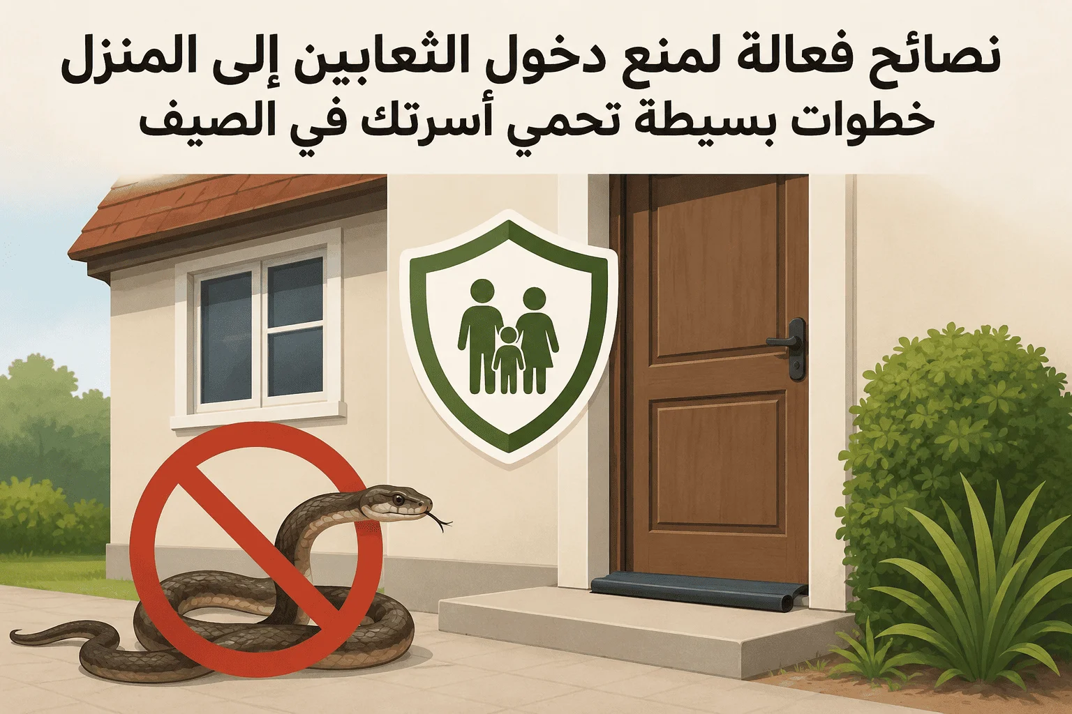 نصائح فعالة لمنع دخول الثعابين إلى المنزل.. خطوات بسيطة تحمي أسرتك في الصيف