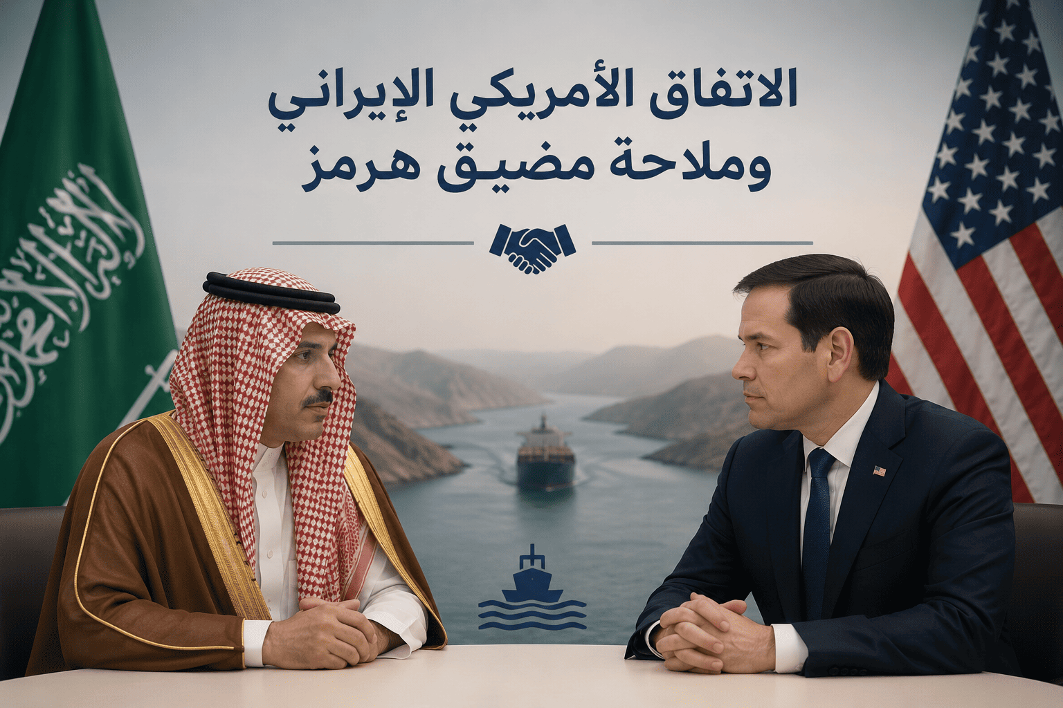 الأمير فيصل بن فرحان يبحث مع روبيو الاتفاق الأمريكي الإيراني وملاحة مضيق هرمز