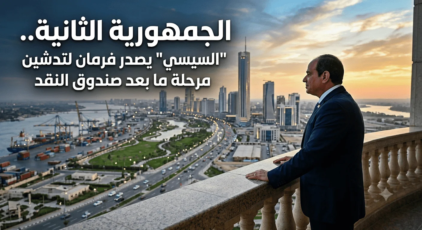 الجمهورية الثانية.. السيسي يصدر فرمان لتدشين مرحلة ما بعد صندوق النقد