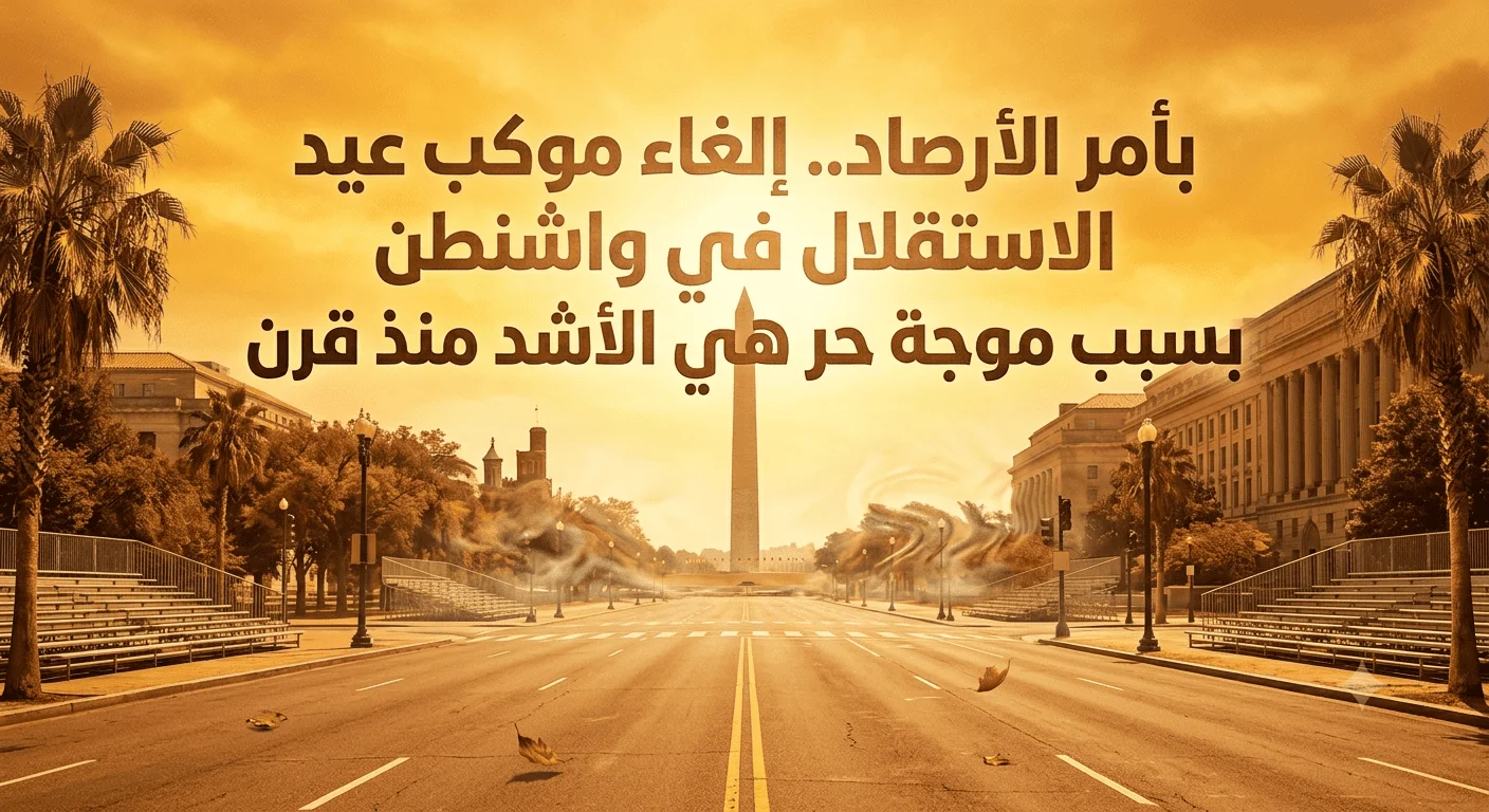 بأمر الأرصاد.. إلغاء موكب عيد الاستقلال في واشنطن بسبب موجة حر هي الأشد منذ قرن