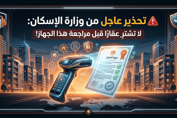 تحذير عاجل من الإسكان لا تشترِ عقارًا قبل مراجعة هذا الجهاز
