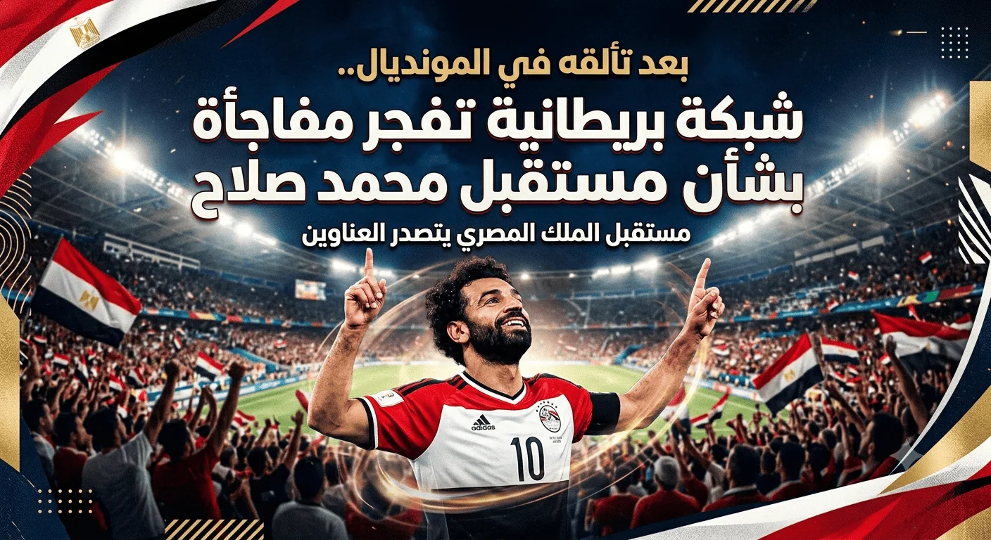 بعد تألقه في المونديال.. شبكة بريطانية تفجر مفاجأة بشأن مستقبل محمد صلاح