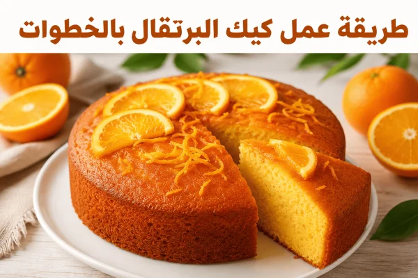 طريقة عمل كيك البرتقال بالخطوات.. وصفة اقتصادية تناسب جميع المناسبات