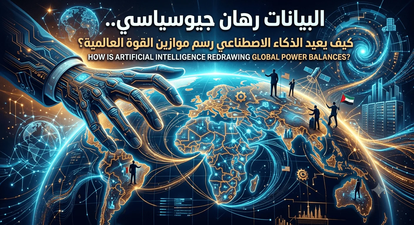 البيانات رهان جيوسياسي.. كيف يعيد الذكاء الاصطناعي رسم موازين القوة العالمية؟