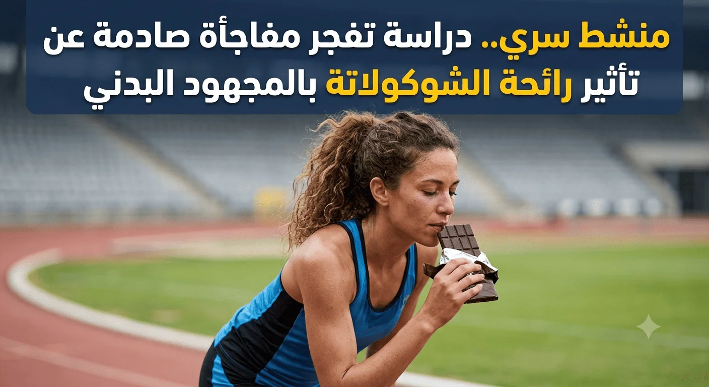 منشط سري.. دراسة تفجر مفاجأة صادمة عن تأثير رائحة الشوكولاتة بالمجهود البدني