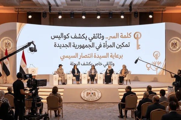 كلمة السر.. وثائقي يكشف كواليس تمكين المرأة في الجمهورية الجديدة برعاية السيدة انتصار السيسي