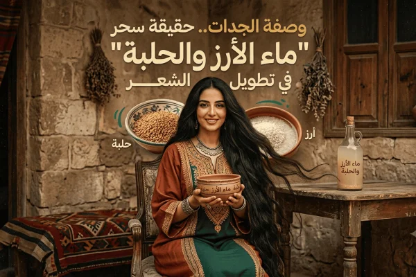 وصفة الجدات.. حقيقة سحر ماء الأرز والحلبة في تطويل الشعر